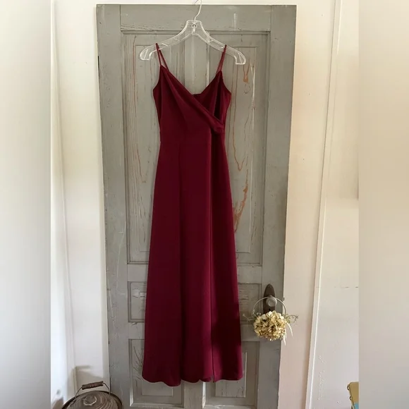 Honey and Rosie Formal Dress - Burgundy